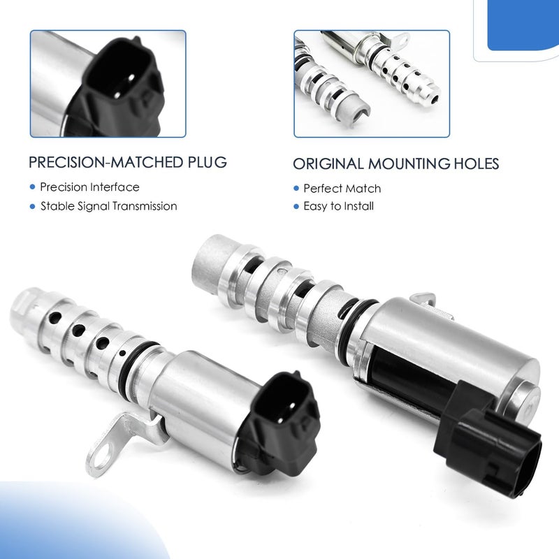 Dcmr Engine Variable Valve Timing Vvt Solenoid Camshaft Position Actuator L4 1.8L 1.6L 2.0L Compatible with Nissan Cube March Nv200 Sentra Tiida Versa Note 07 08 09 10 11 12 13 14 15 16 17 18 19 20 21 22 - Image 4